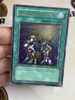 Card of Sanctity TLM-EN037 Ultimate Rare 1st Edition YuGiOh! VLP EURO - Image 2