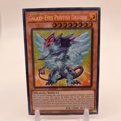 Yugioh Galaxy-Eyes Photon Dragon BLMM-EN007 Secret Rare 1st Ed NM - Image 1