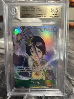 One Piece Tashigi ALT ART OP12-031 BECKETT 9.5 gen mint - Image 1