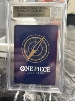One Piece Tashigi ALT ART OP12-031 BECKETT 9.5 gen mint - Image 2