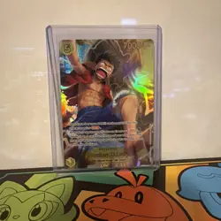 Monkey D. Luffy OP15-119 SEC Adventure on KAMI's Island NM english - Image 1