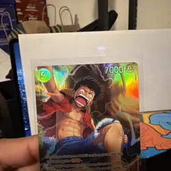 Monkey D. Luffy OP15-119 SEC Adventure on KAMI's Island NM english - Image 3