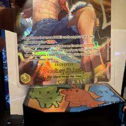 Monkey D. Luffy OP15-119 SEC Adventure on KAMI's Island NM english - Image 4