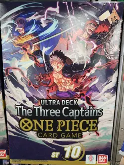 Bandai One Piece The Three Captains Ultra Deck - 51 Cards (ST-10) 810059783508 - Image 1