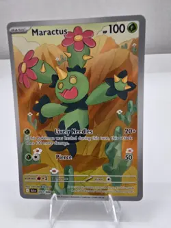 Maractus - 093/086 - Illustration Rare - Black Bolt - Pokemon Card TCG - NM/M - Image 1