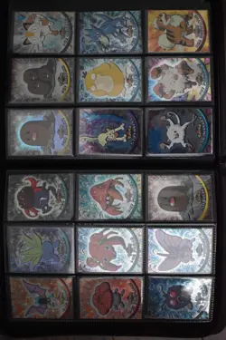 Pokemon Topps Card Lot - 110 Cards - Binder included - Image 4