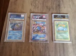 Grade 10 Bundle X3 Pokemon Cards Rare Holo Bundle - Image 1