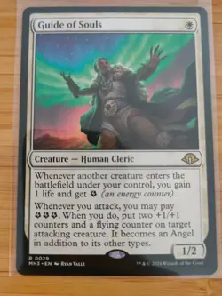 MTG Guide of Souls 0029 Modern Horizons 3 M/NM Free UK P&P - Image 1