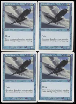 Storm Crow x4 #100 7th Edition Magic: The Gathering MTG Near Mint Common - Image 1
