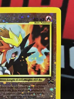 Pokemon TCG Entei Wizards Black Star Promos 34 Holo Promo Promo - Image 3