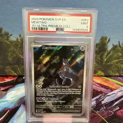 2023-25 Pokemon SV Black Star Promos - SVP EN Mewtwo #052 PSA 9 - Image 1