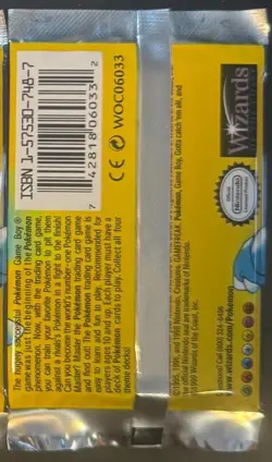 Pokemon TCG Base Set 1st Edition Booster Pack Blastoise Art 1999 WOTC 11 Cards - Image 2