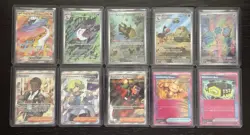 10 Temporal Forces Set Illustration Rares, Full Art, Ace Specs Pokemon Card Lot - Image 1