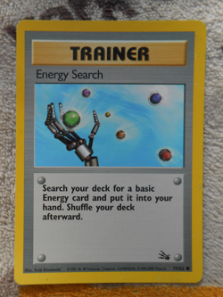 ENERGY SEARCH 59/62 - FOSSILE - WIZARDS - POKEMON - TRES BON ETAT - ANGLAIS - Image 1