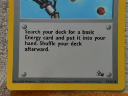 ENERGY SEARCH 59/62 - FOSSILE - WIZARDS - POKEMON - TRES BON ETAT - ANGLAIS - Image 3