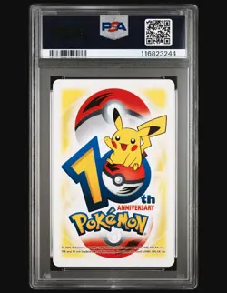 Kyogre- PSA 10 - 2006 JPN Pokemon Center 10th Anniversary Playing Card - Image 2