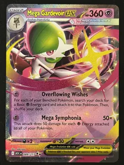 Pokemon TCG Mega Gardevoir ex 089/217 Double Rare - Ascended Heroes - Pack Fresh - Image 1