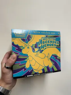 Pokemon TCG Ascended Heroes ETB - SEALED/NEW - 9 Packs - Elite Trainer Box - Image 1