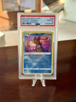 2022 POKEMON SWORD & SHIELD ASTRAL RADIANCE #046 RADIANT GRENINJA PSA 10 - Image 1
