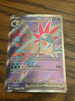 Pokemon Hydreigon ex 161/086 White Flare Full Art Ultra Rare - NM - Image 1