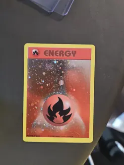 Pokemon Card - Fire Energy (WotC 2002 Energize League Promo) Reverse Holo - Image 1
