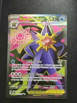 Pokemon Perfect Order Mega Starmie EX 102/088 - Image 1