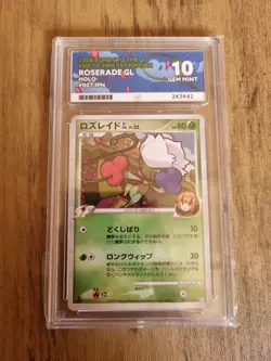 Roserade 007/090 Bonds to the End of Time 1st Edition Pokemon Ace 10 Gem Mint - Image 1