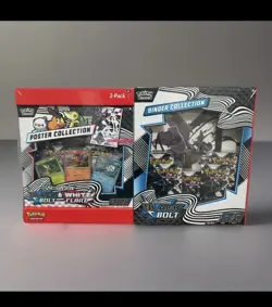 Pokemon Black Bolt Binder + Poster Collection- Sam's club bundle - Image 1