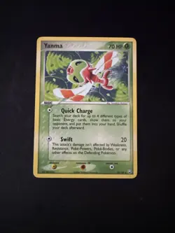 Pokemon TCG Yanma EX Team Rocket Returns 28/109 Regular Rare Non Holo 2004 - Image 1