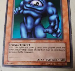 Yugioh Hiro's Shadow Scout Unlimited Edition SDP-019 - Image 2