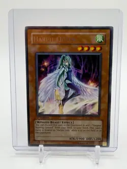 YU-GI-OH! TCG HARPIE QUEEN FOTB-EN020 1ST EDITION ULTIMATE RARE NEAR MINT 1996 - Image 2