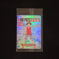 Monkey.D.Luffy (055) (College Basketball US Voyage) P-055 One Piece Promotion... - Image 1