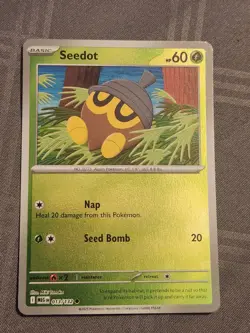 SEEDOT - 13/132 Mega Evolution NM - Reverse Holo Common - Pokemon TCG Card - Image 1