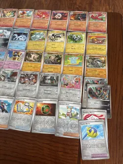 Pokemon Lot 96 Reverse Holo Cards Near Complete Surging Sparks Master Set - Image 2