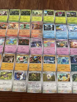 Pokemon Lot 96 Reverse Holo Cards Near Complete Surging Sparks Master Set - Image 4