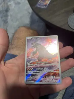 Pokemon Groudon 069/062 Sv3a Raging Surf Art Rare Holo Japanese Card HP 130 - Image 3