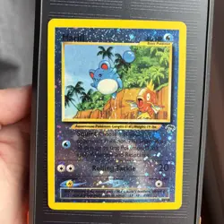 Marill shiny holo Pokemon card - 2001 southern islands excellent condition - Image 1
