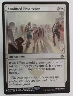 WOTC MtG The List Anointed Procession (R) LIGHTLY PLAYED - Image 1