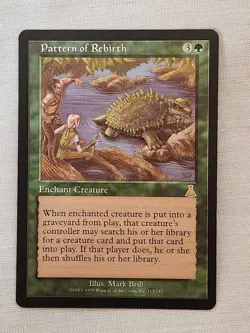 NM Pattern of Rebirth Urza's Destiny Mtg Magic the Gathering - Image 1