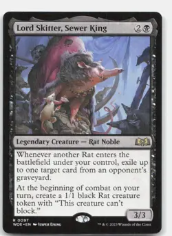 Lord Skitter, Sewer King *Regular* WOE 97 NM - Image 1