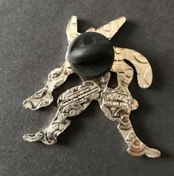 Greninja Pokemon Pin Badge Metal Shiny Enamel 2019 From Detective Pikachu Box - Image 2