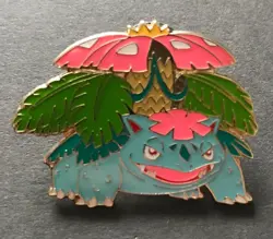 Mega Venusaur M Pokemon Pin Badge Metal Enamel 2016 From Blister Evolutions - Image 1