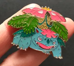 Mega Venusaur M Pokemon Pin Badge Metal Enamel 2016 From Blister Evolutions - Image 3