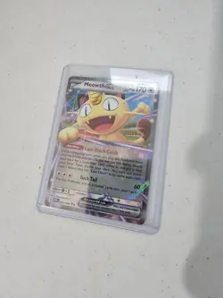 Pokemon TCG Me03: Perfect Order Meowth Ex 062/088 Double Rare Holo English NM - Image 1