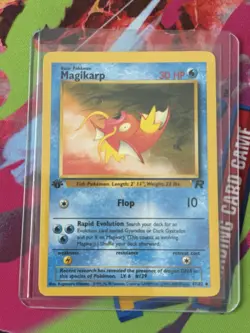 Magikarp 47/82 1st Edition Pokemon TCG Team Rocket 2000 - Image 1