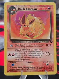 Pokemon TCG: Dark Flareon - 35/82 - WOTC Team Rocket (Unlimited) - LP - Image 3