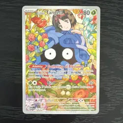 Erika's Tangela 218/217 Pokemon TCG Ascended Heroes Illustration Rare NM - Image 3