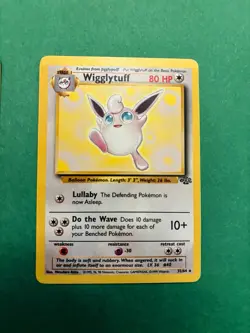 Pokemon TCG Wigglytuff Jungle 32/64 Unlimited Regular Card - Image 2