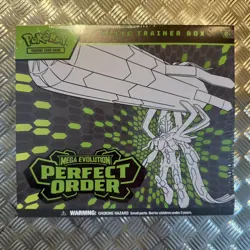 Pokemon TCG - Mega Evolution Perfect Order - ETB Elite Trainer Box SEALED - Image 1