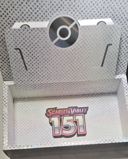 Pokemon Scarlet & Violet 151 UPC Box, Play Mat, Dice, Counter & Deck Box - Image 3